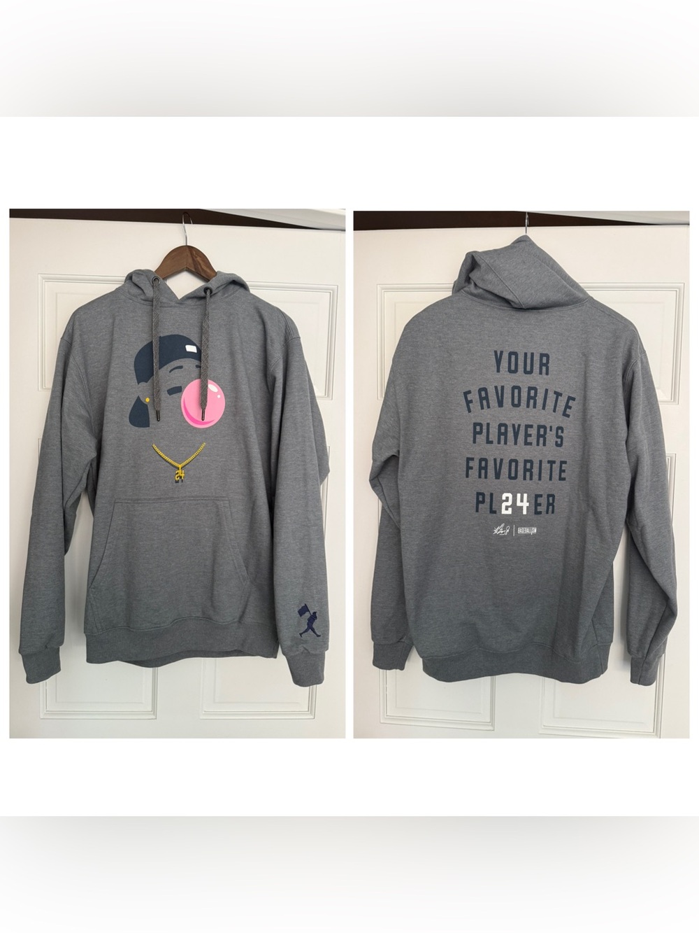 Baseballism-Your Favorite Player’s Favorite Player Hoodie-Excellent Condition